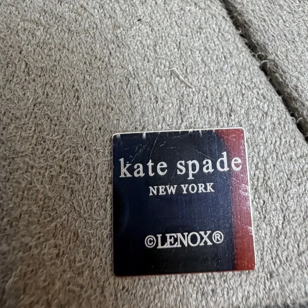 Kate Spade New York Belle Boulevard Silverplate 5x7 Picture Frame Lenox